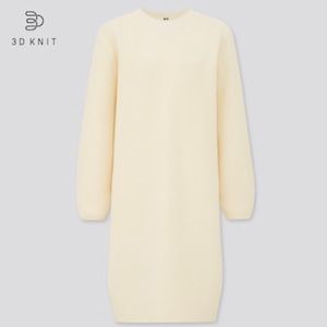 Uniqlo lambs wool blend dress